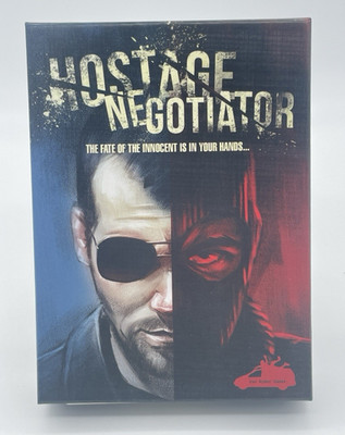 HOSTAGE NEGOTIATOR Base Game by Van Ryder Games - Great Condition