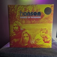 Hanson - Middle of Nowhere - 2 LP Orange and Green Color Vinyl Record