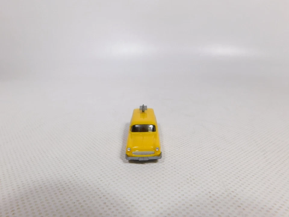 Modello Funkmesswagen Opel Rekord P1 Caravan Post Mint H0 1:87 #DN281-0,5 - Immagine 4 di 4