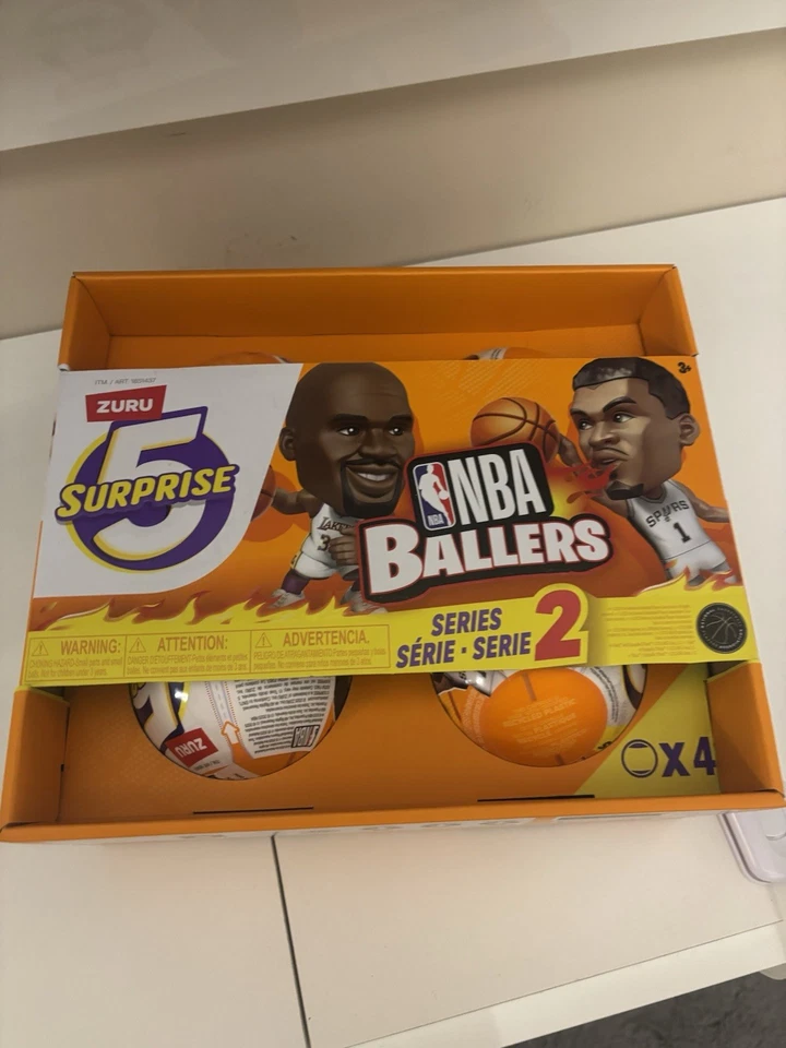 ZURU 5 Surprise NBA Ballers Series 2: 4 Pack Capsules Collectible Figures - Image 2 of 4