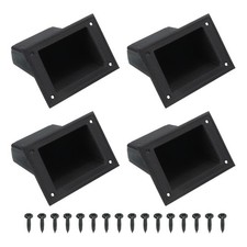 XRZ13081 Recessed Speaker Handle 130mm x 81mm Cabinet Box Handles 4 Pcs