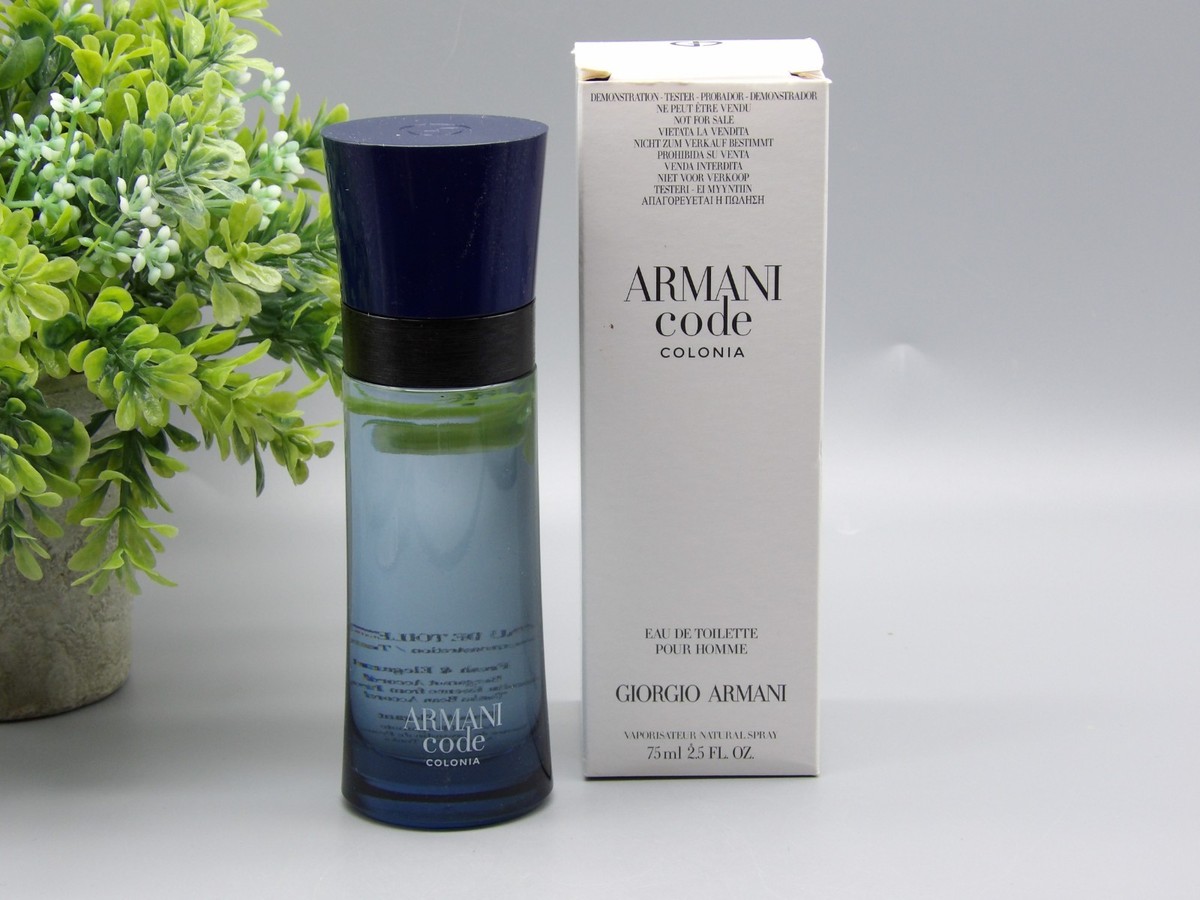 Armani Code Colonia By Giorgio Armani Eau De Toilette Spray 2.5 oz
