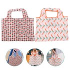  2 Pcs Wiederverwendbare Einkaufswagentaschen Faltbare Einkaufsbeutel