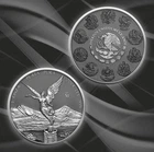 2024 Mexico Libertad-Silver Ring-1oz .999 Colored Silver Coin-700 Mintage!?