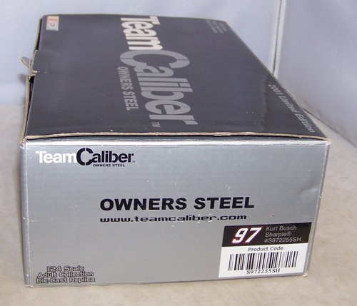 1:24 2001 TEAM CALIBER OWNERS STEEL #97 SHARPIE ROUSH KURT BUSCH AUTOGRAPHED MIB - Picture 11 of 13