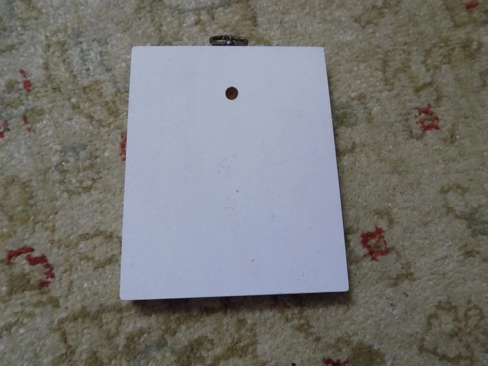 De colección ADORABLE Placa Sello Un Amigo es alguien que siempre está Ahí Cordero Conejito Foto 4 de 4