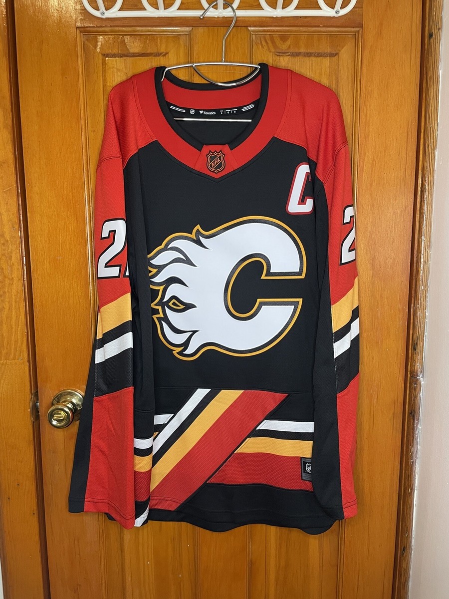 Calgary Flames Fanatics Reverse Retro Jersey- Men's Large
