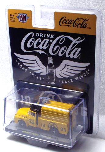 M2 Machines Coca Cola 1956 Ford F-100 Truck 1:64 Diecast - Picture 3 of 3