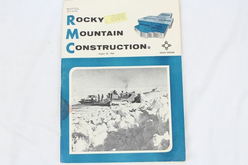 Rocky Mountain Construction August 1962 Magazine Catalog South Edition - 第 1/5 張圖片