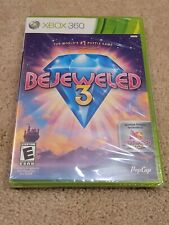 Xbox 360 Video Game Bejeweled 3 New Sealed Microsoft Xbox