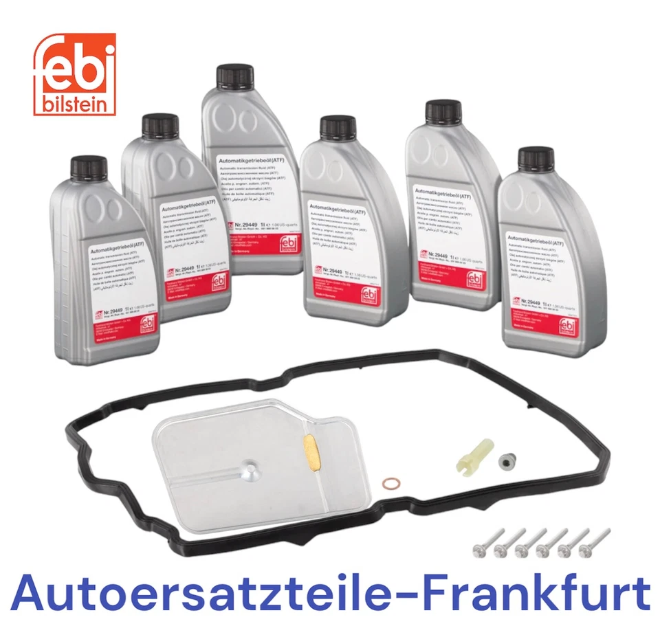 Filtro idraulico cambio automatico Febi MERCEDES BENZ W203 W204 W205 W221 W212 W2 - Immagine 4 di 4