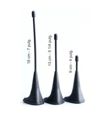3pcs Self-adhesive Dummy Decorative Aerial Top Antenna For Car Automoblie