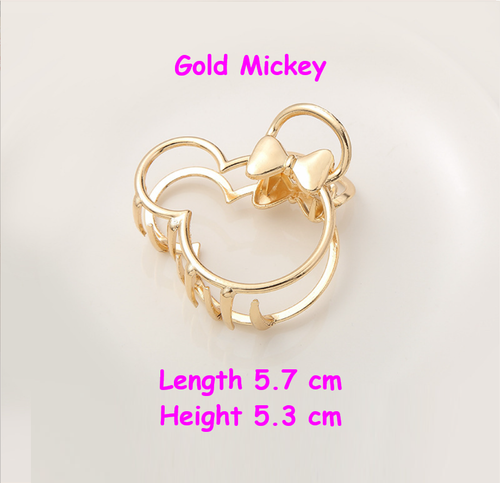 Metal Women Hair Claw Hair Grip Jaw Clamp Barrette Fashion Faux Fur Plush Claw - Picture 25 of 75