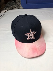 New Era Cap Size 7 5 59 6cm Retro Pink And Black Mint Ebay