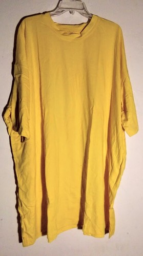 NUEVO OSFA 4X / 5X 100% ALGODÓN PESADO PIJAMA LARGO CAMISÓN 68" PECHO 39" LARGO - Imagen 12 de 12