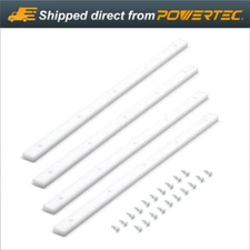 POWERTEC 71793 HDPE Miter Bar 3/4" x 3/8" x 17" for Crosscut Sled, 4PK