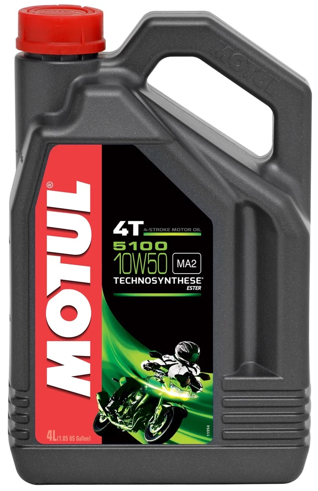Motul 5100 4T 10W50 4Litre Huile Moteur 4Litre - Photo 1/1