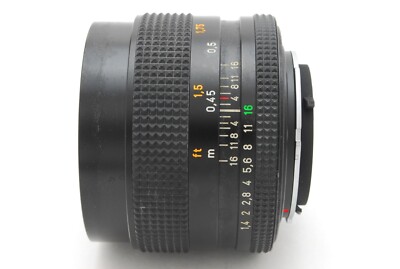Exc+++++] Contax Carl Zeiss Planar f/1.4 50mm T* MMJ Lens from