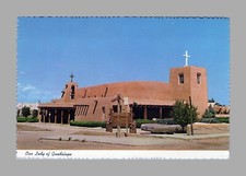 Postcard Continental Our Lady Of Guadalupe Taos NM