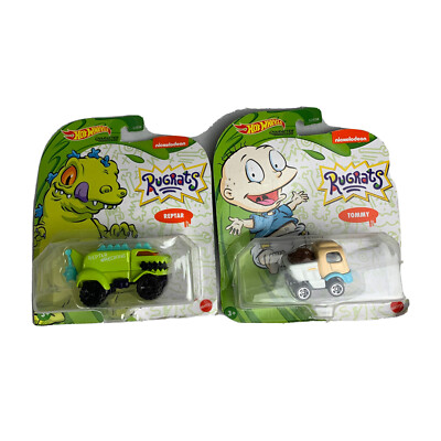 Hot Wheels Rugrats Reptar Auto – Premium-Serie Mit Real Riders, Spielzeugauto Für Sammler & Kinder