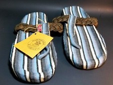 NWT Sole Rebels Mens Flip Flops Sandals Hand Crafted In Ethiopia EU Size 42.5