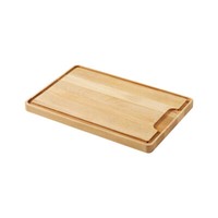 Metaltex 580054000 Schneidebrett 32X21X2 Cm Mit Saftrille Aus Buchenholz / Sc...