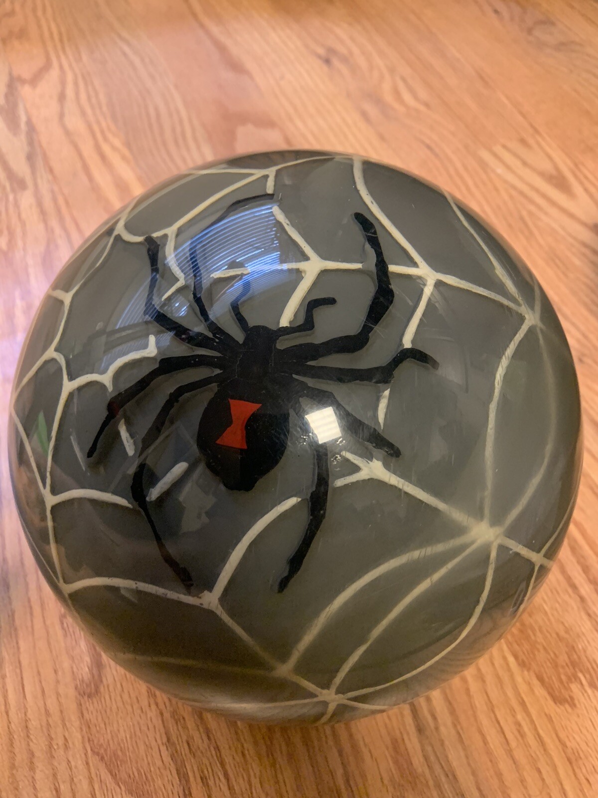 🕷 RARE Hammer BLACK WIDOW Clear Spare Bowling Ball Drilled 🕷 eBay