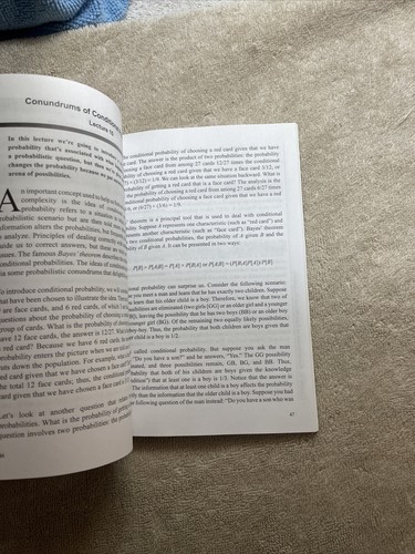 The Great Courses: What Are the Chances Probability Made Clear DVD/Workbook - Picture 4 of 7