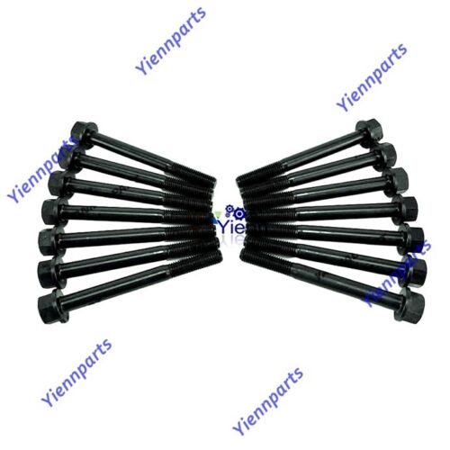 3CH1 Engine Cylinder Head Assy With Botls 14pcs For ISUZU Power Unit Generator - Picture 4 of 4