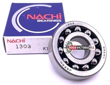 NACHI JAPAN 1303 Self-aligning Ball Bearing 17x47x14 mm