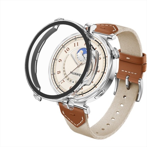 PC Hard Case Cover+ 9H Glass Screen Protector For Huawei Smart Watch GT5/GT5 Pro - 第 4/18 張圖片