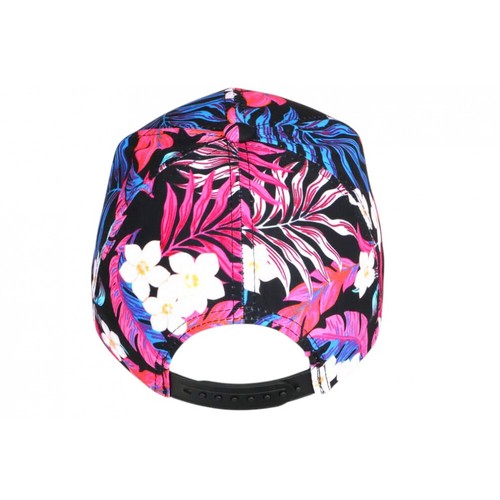 Casquette Enfant Fleurs Violettes Tropicales Bali 7-12 Ans - Garçon Fille NY Original