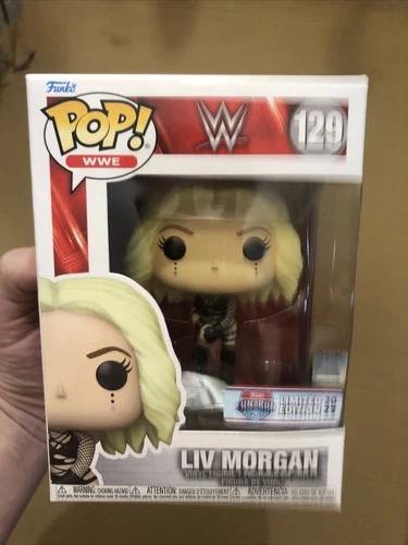 Funko Pop WWE Liv Morgan 129 Fun On The Run 2023  In Hand Limited Edition