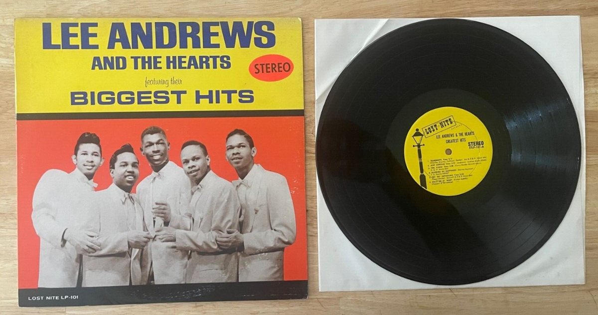 DOO WOP 33 LP LEE ANDREWS AND THE HEARTS BIGGEST HITS ON