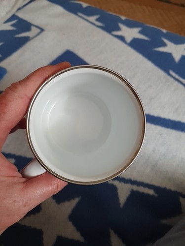 Danke Tasse Becher neuwertig Trinkgefäß Glas Emaille Geschenk - Bild 4 von 5