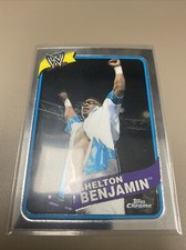 Shelton Benjamin 2008 Topps Chrome WWE Heritage III Card # 41