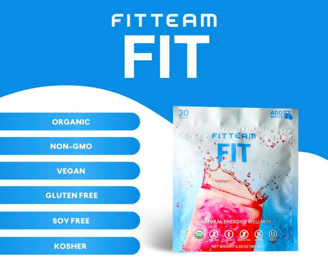 M Fit Energy & Fat Loss Drink - Organic & Non-gmo - Pack Of 