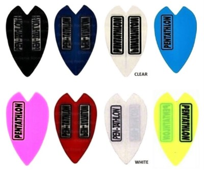 5 Sets Pentathlon Mini Vortex Dart Flights - Ships w/ Tracking   Select Color