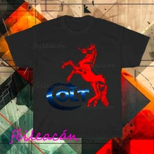 Brand New Colt Firearms Active Logo American T-Shirt Funny Size S to 5XL