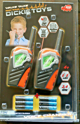 Walkie Talkie/Dickie Toys/Neu/ 2er Set Voice Change/150mtr Reichw./Ovp