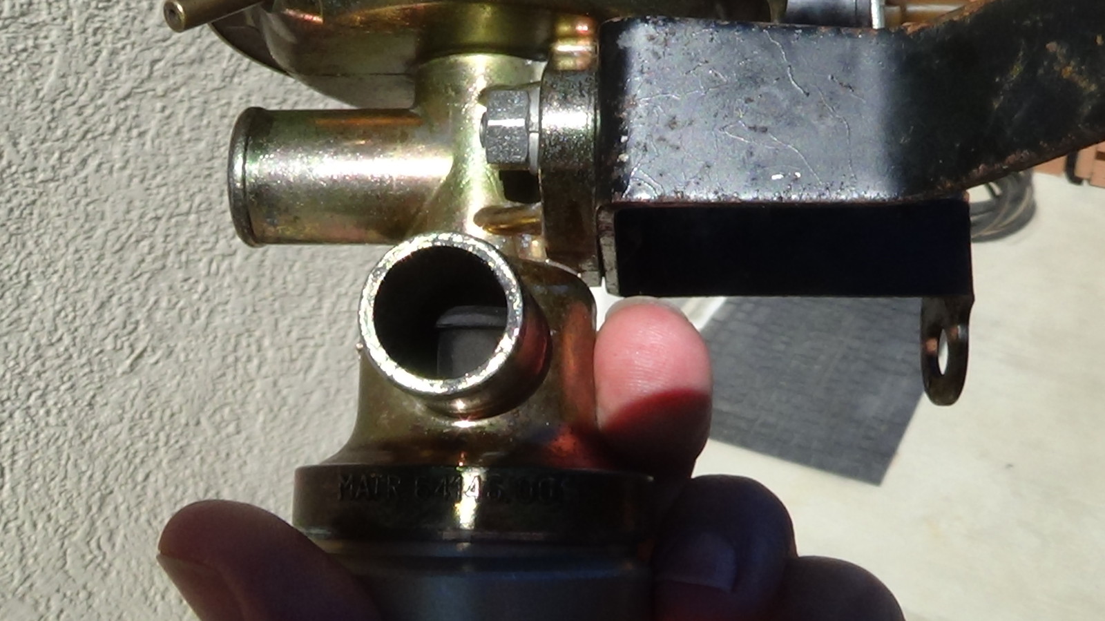 Ferrari 308 - EGR Valve w/Mount and Electric Solenoid Valve (OEM/California)