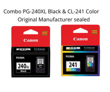 Original Canon PG-240XL Black High Yield CL-241 Color Ink Cartridge Genuine NEW