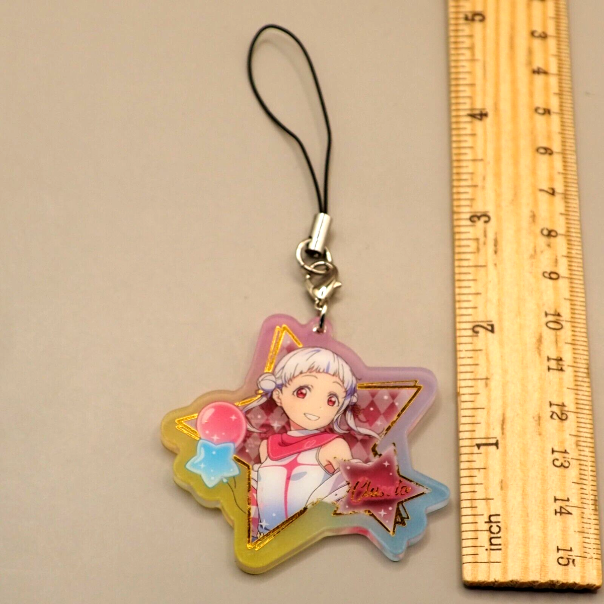 Chisato Arashi Love Live Super Star Acrylic Strap Japan U567
