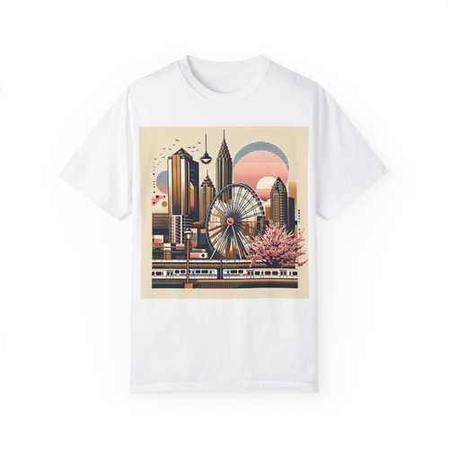 Cityscape Art Unisex T-Shirt, Urban Vibes Tee, Summer Fashion, Travel Gift,