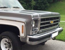 2x headlights Chevrolet Blazer K5 K20 C10 Jimmy GMC conversion US EU