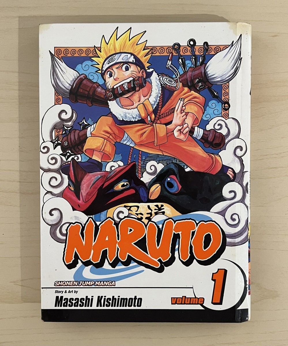 Naruto Volume 1 Hardcover Collector's Edition Rare Limited