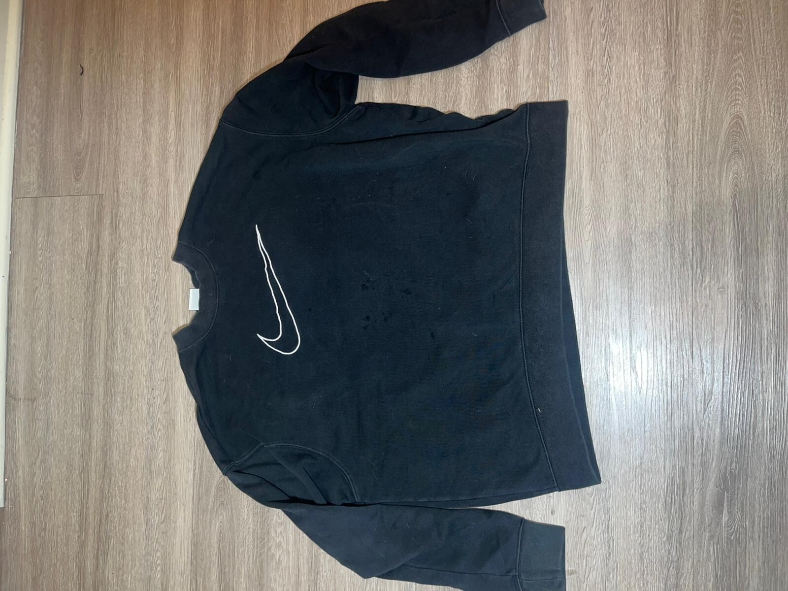 Nike Sweater Mens Size XL blackout Dri Fit Pullover Sweatshirt