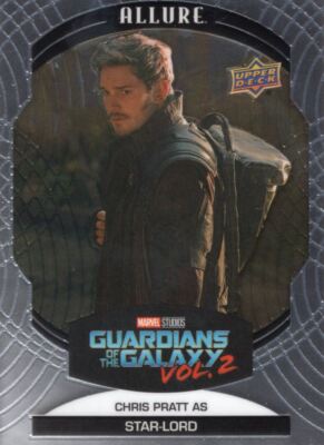 Marvel Allure Base Karte #59 Chris Pratt als Star-Lord