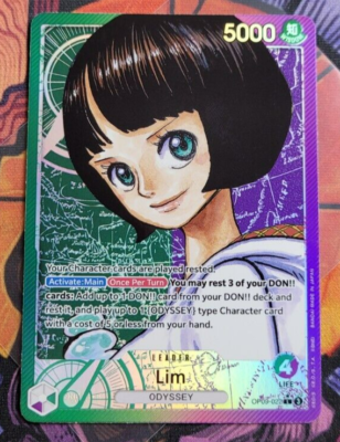 Lim OP09-022 Leader Manga One Piece Card Emperors in the New World