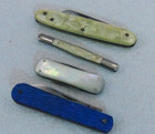 Four Vintage Pocketknives Geo Schrade Ulster Shapleigh Imperial Knife Co.